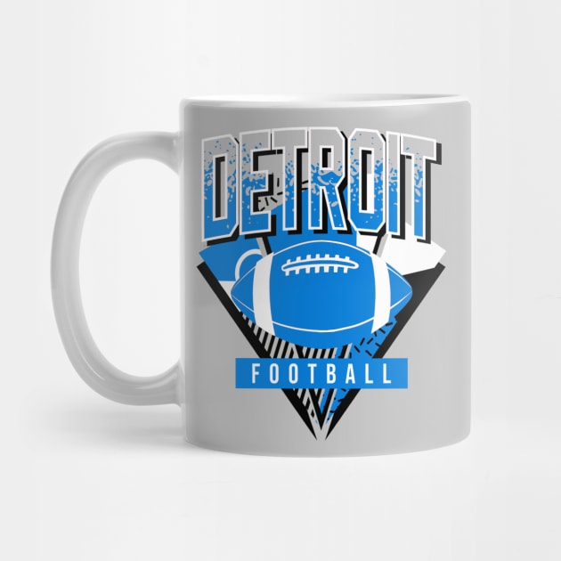 Detroit Football Retro Gameday by funandgames